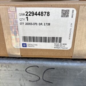 Genuine GM Black Front Driver Side Fog Lamp Bezel 22944878