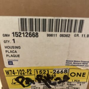 Genuine GM Dome and Reading Lamp Terminal Ground Plate 19256999 - NOS