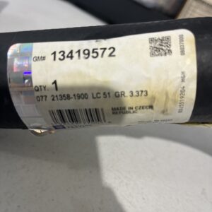 Genuine GM HoseChrg Air Clr Inl Air 13419572