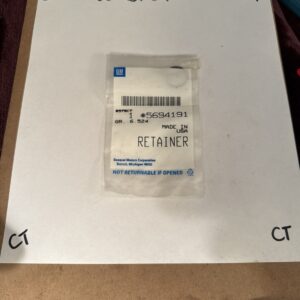 Genuine GM OEM 5694191 Steering Shaft Lock Plate Retainer Ring F7