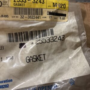 Genuine GM OEM Gasket Water Outlet 25533243