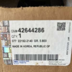 Genuine GM Wheel For 2019-2020 Chevrolet Sonic 15 Inch Black Steel Rim - NIB