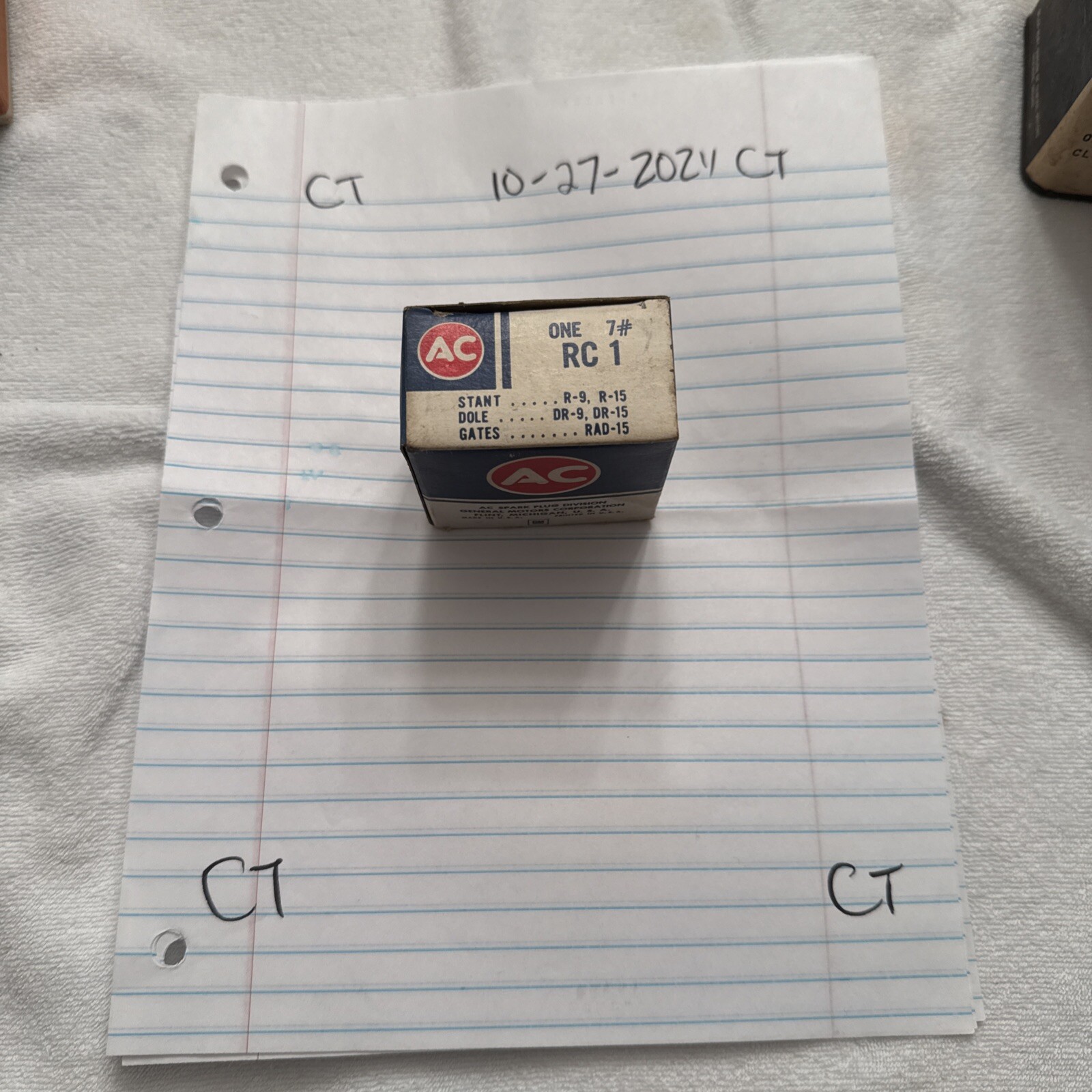 Genuine Gm Ac RC 1 Thermostat.