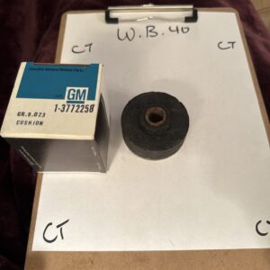 Genuine Gm Corvette 1960-1964 Chevrolet Body Mounting Suspension Pad 3772258