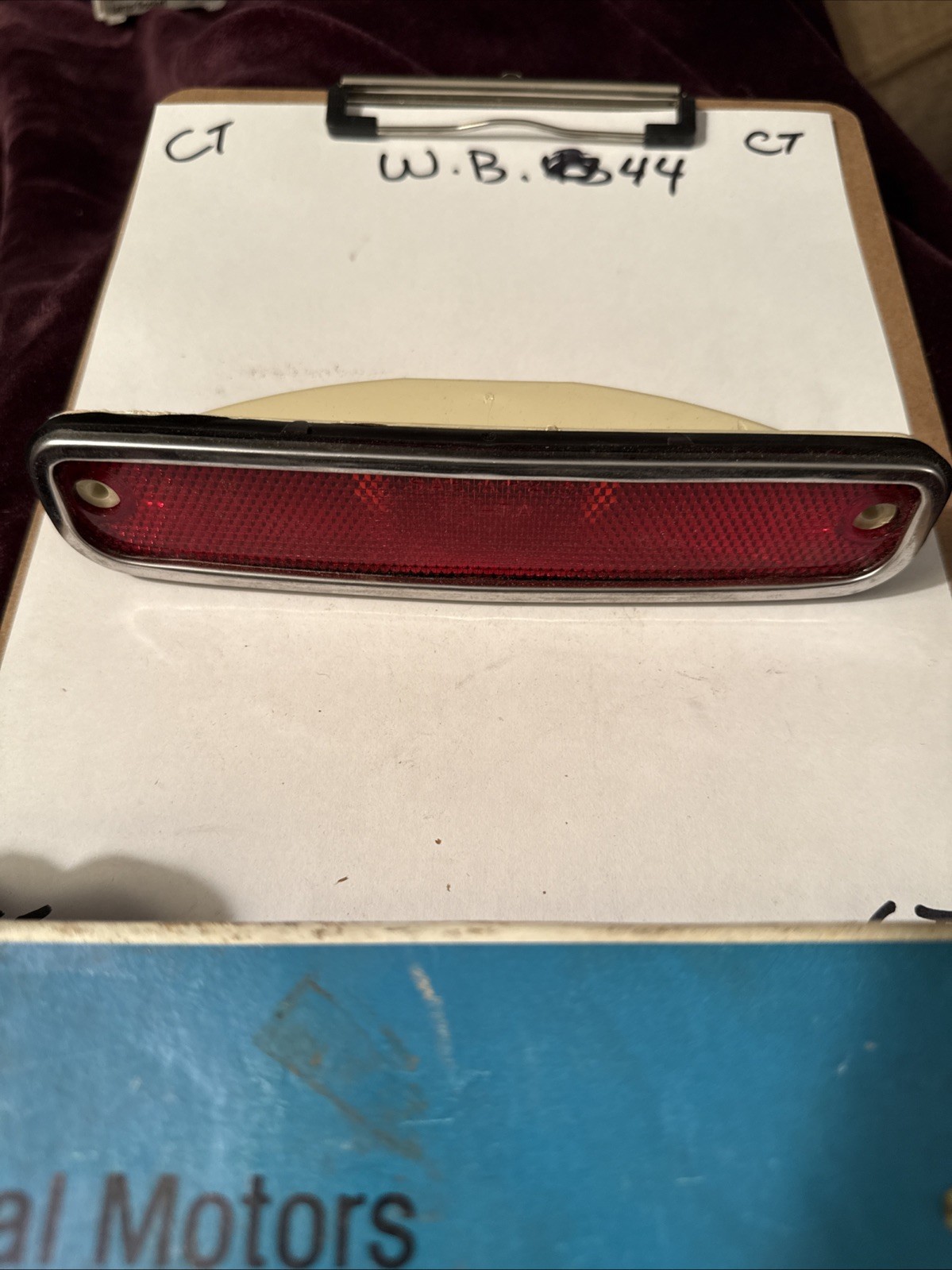 Genuine Gm Rear Side Marker 73-80 Truck Nos OEM
