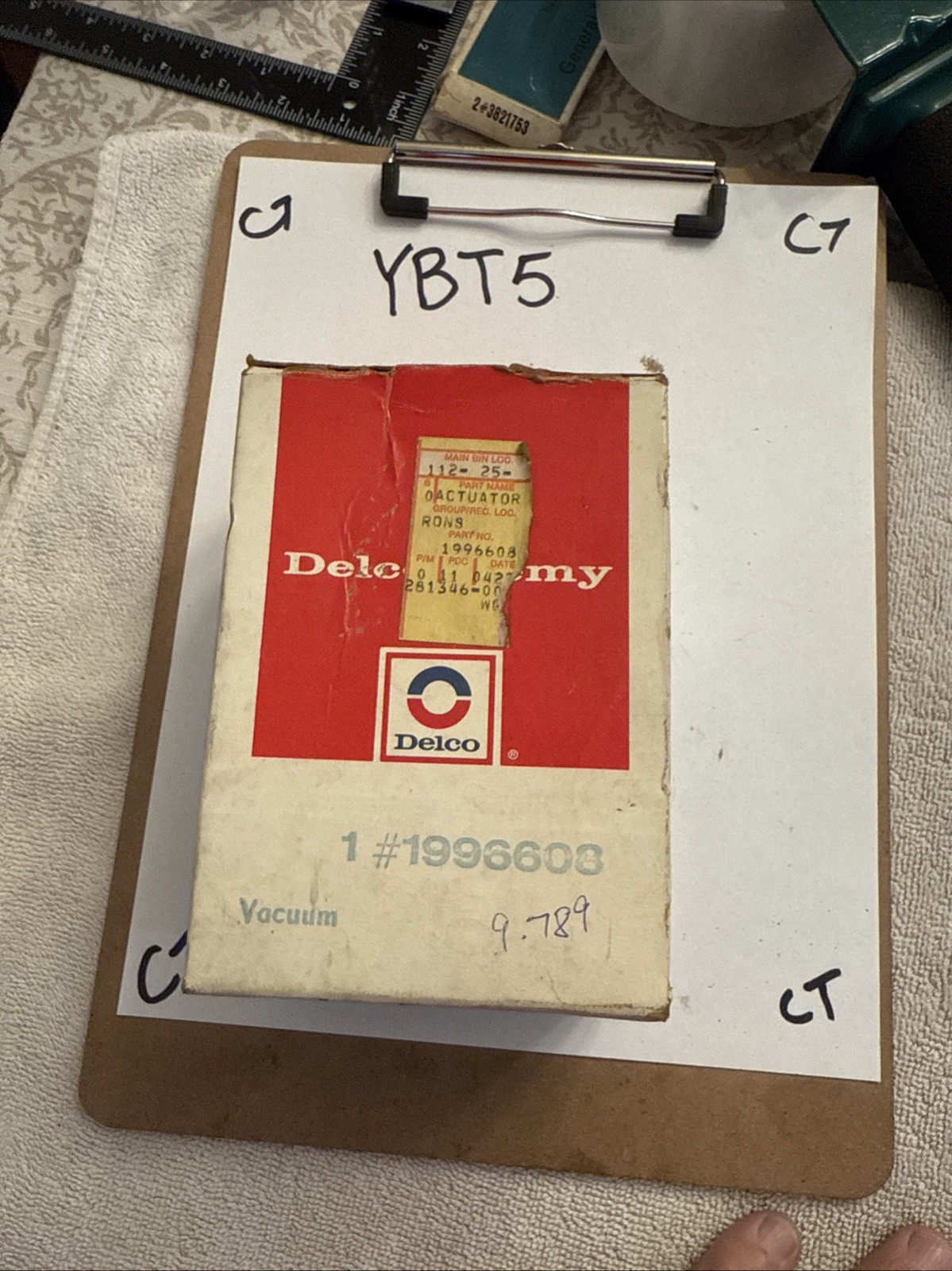 Genuine Gm Vacuum Actuator 1996608 - Image 3