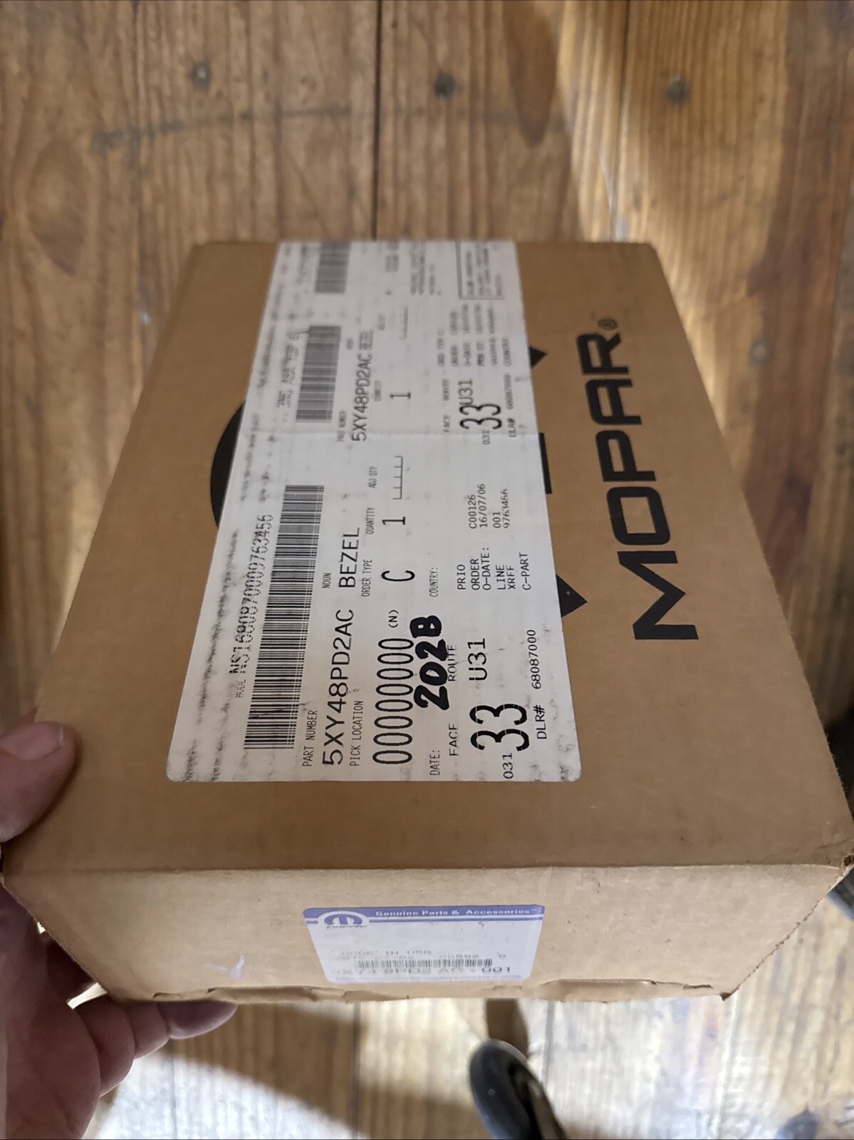 Genuine Mopar Seat Belt Bezel 5XY48PD2AC - Image 3