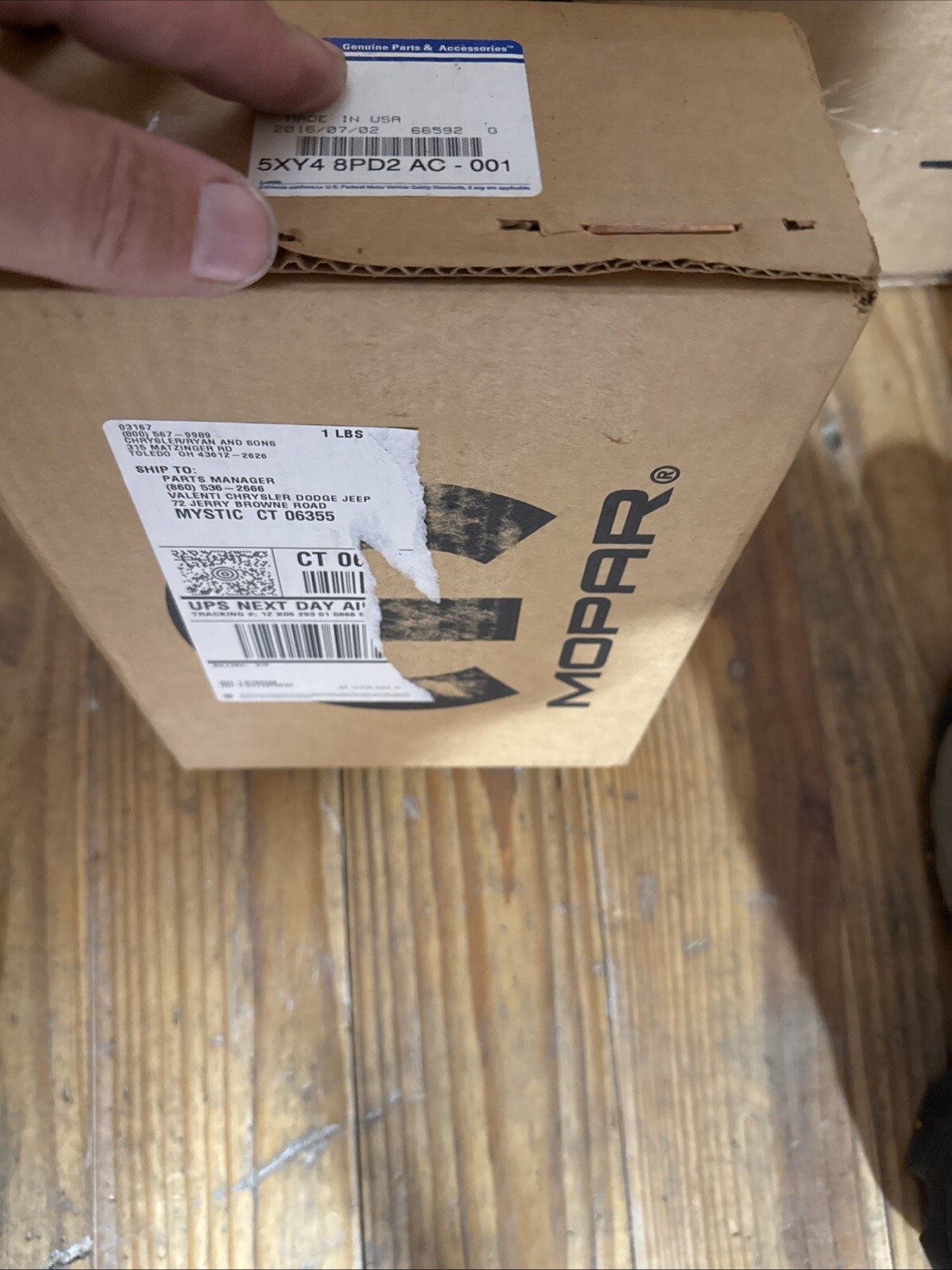 Genuine Mopar Seat Belt Bezel 5XY48PD2AC - Image 4