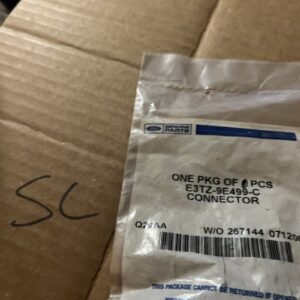 Genuine OEM Ford E3TZ-9E499-C Connector NOS Sold Individually