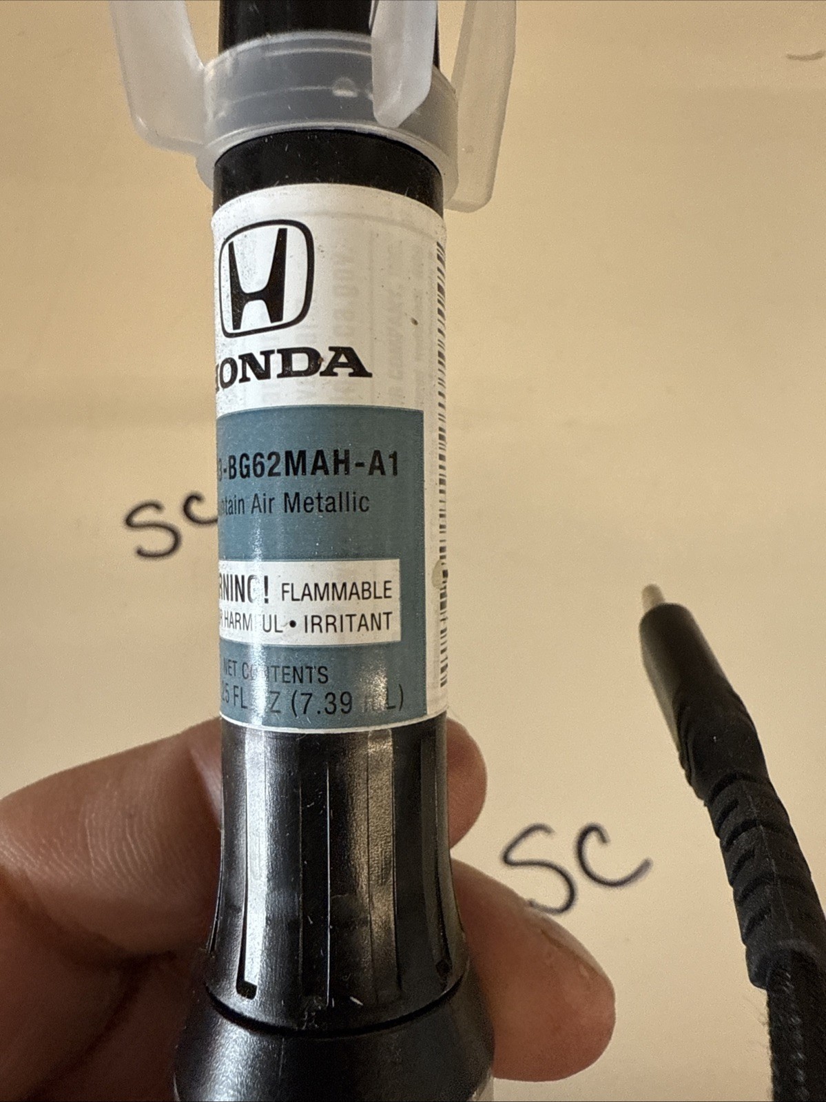 Genuine OEM Honda Touch-up Paint Pen - BG-62M Mountain Air Metallic - Image 5