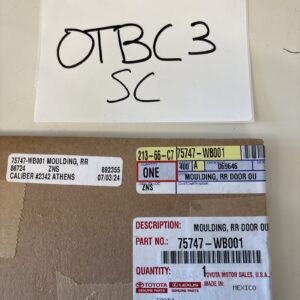 Genuine Toyota Stone Guard 75747-WB001