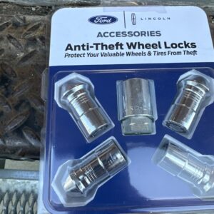 Genuine Wheel Locks - Chrome Plated For Exposed Lugs EK4Z1A043A
