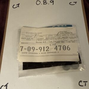 Gm Nos 1967-1975 Corvette Front Parking / Emergency Brake Cable 3711345 Grommet