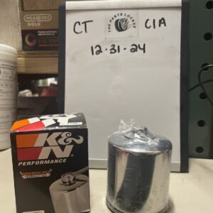 HIFLO Oil Filter HF170C Chrome Harley Davidson Replaces: 63796-77A / KN170C