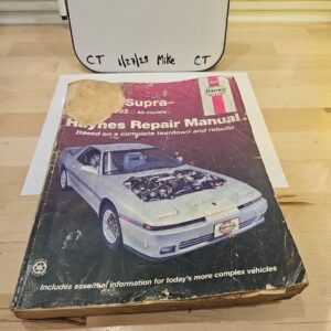Haynes 92025 Toyota Celica Supra 1979-1992 All Models Repair Manual