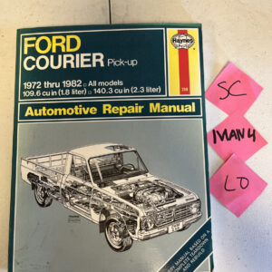 Haynes Ford Courier Pick-Up Automotive Repair Manual 1972 - 1982 Models, (268)