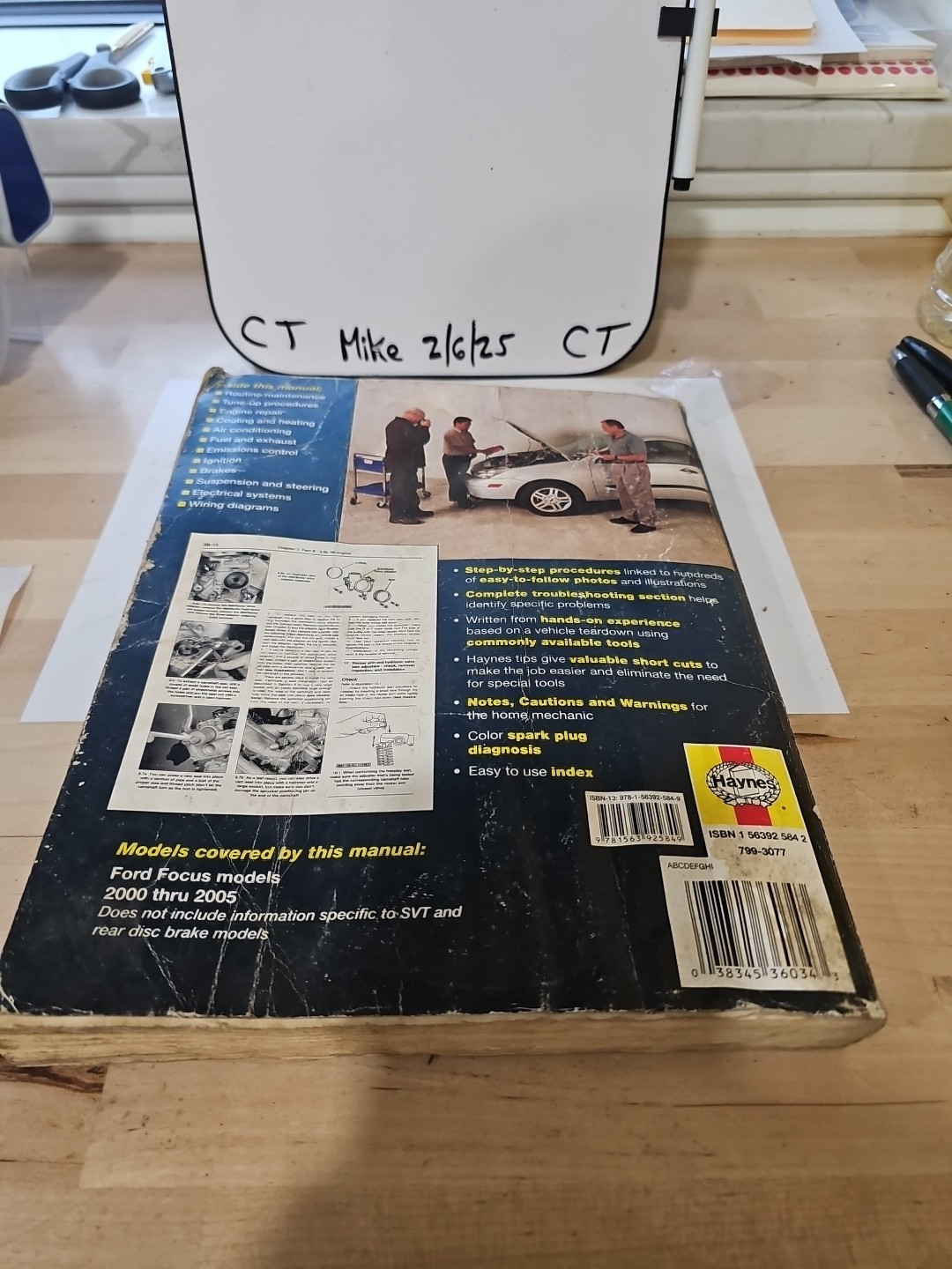 Haynes Repair Manual 36034 Ford Focus 2000 Thru 2005 - Image 3