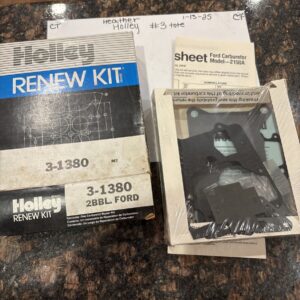 Holley 3-1380 Renew Kit Ford Carburetor Model 2150A 2BBL