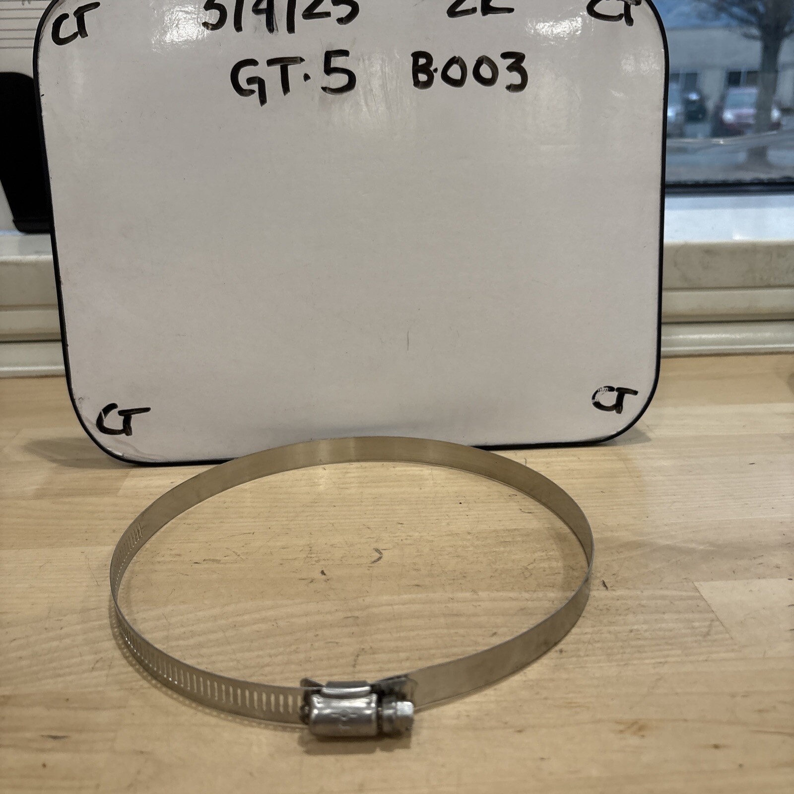 Hose Clamp SAE #105 All Stainless Steel 127/178mm