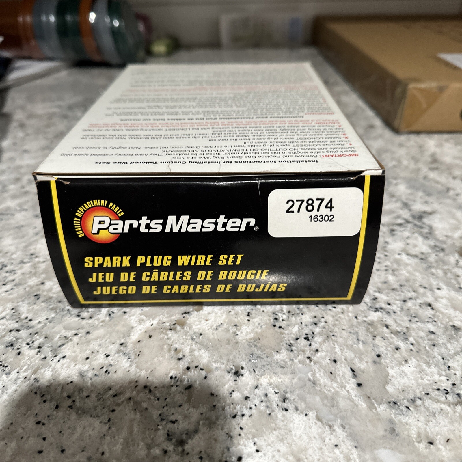 Ignition Wire Set Parts Master 27874