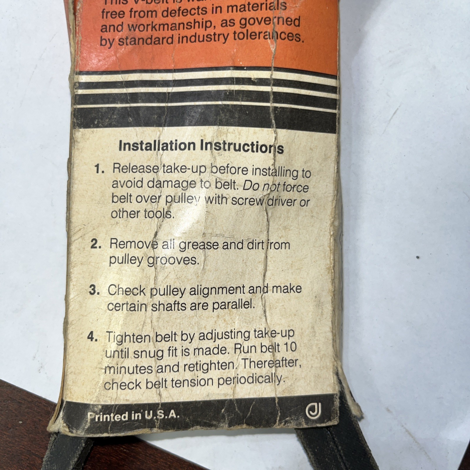 Jason V Belt 4L980 - Image 4