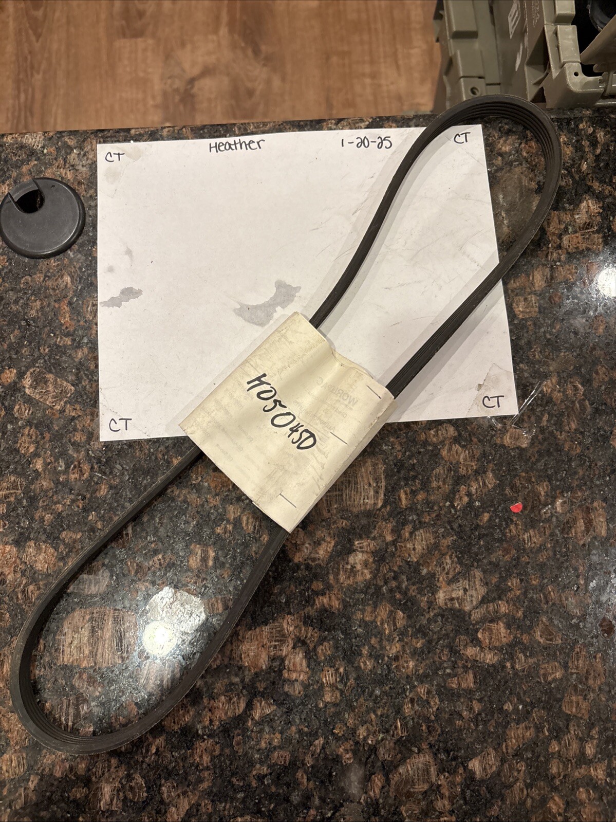 MICRO -V BELT K050450