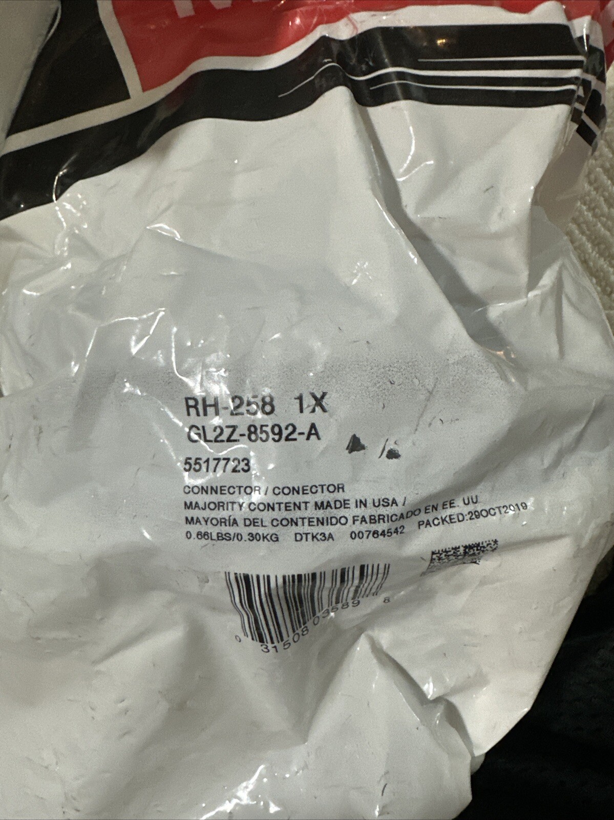 MOTORCRAFT RH-258 Engine Coolant Thermostat Housing OEM