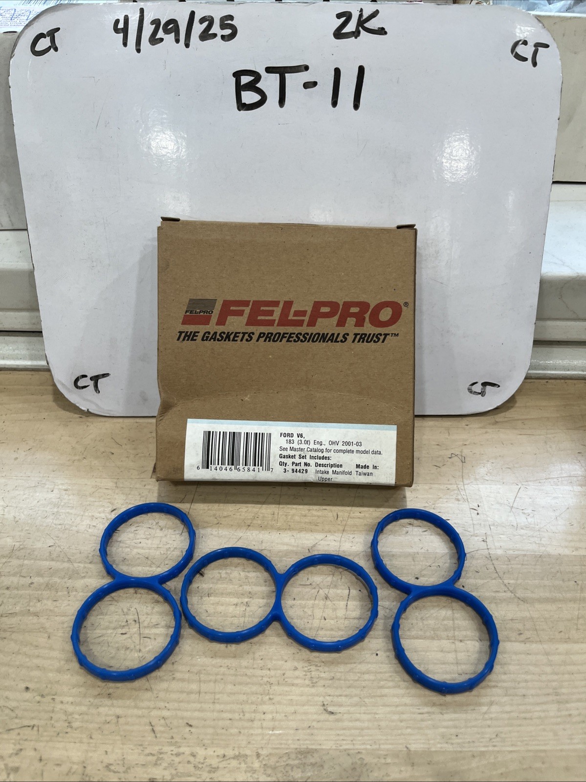 MS94429 Fel-Pro Intake Plenum Gaskets Set for Pickup Ford Ranger Mazda B3000
