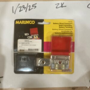 Marinco 12VTR Battery Direct Connect, Multi Connection Battery Terminals, New