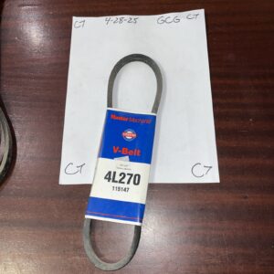 Master Mechanic V-Belt 115147 1/2" x 27" 4L270
