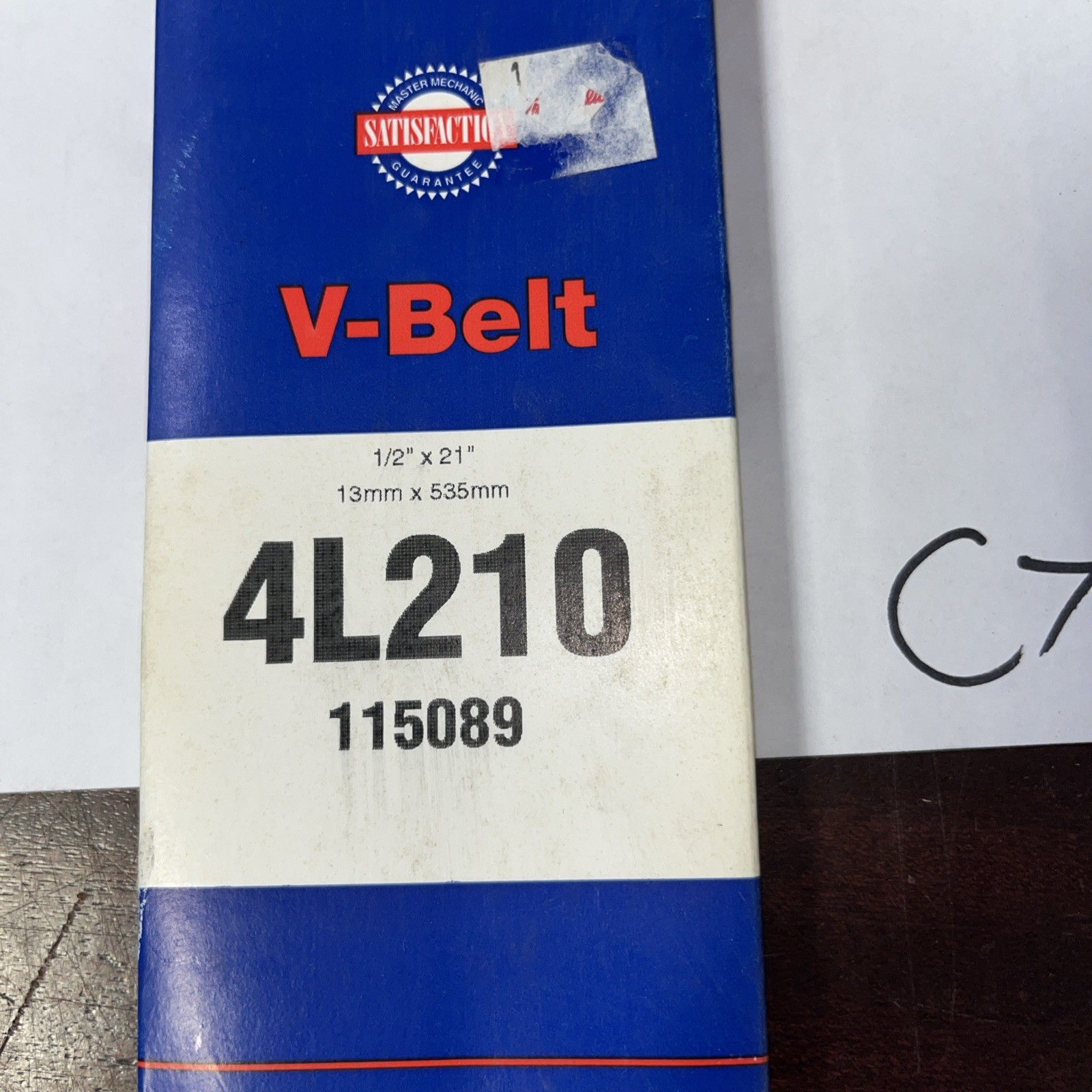 Master Mechanic V Belt 4L210 - Image 3