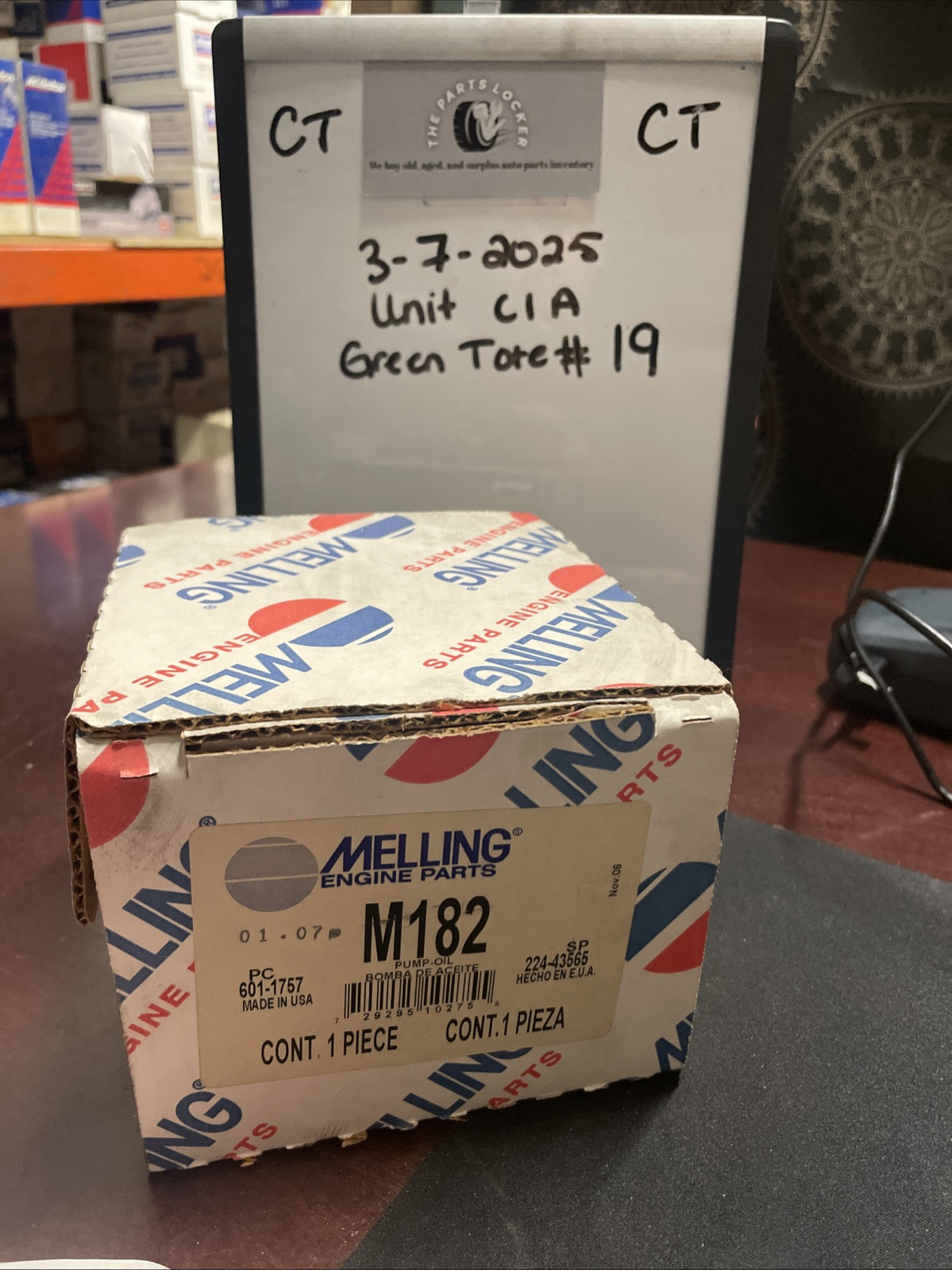 Melling M128 Oil Pump