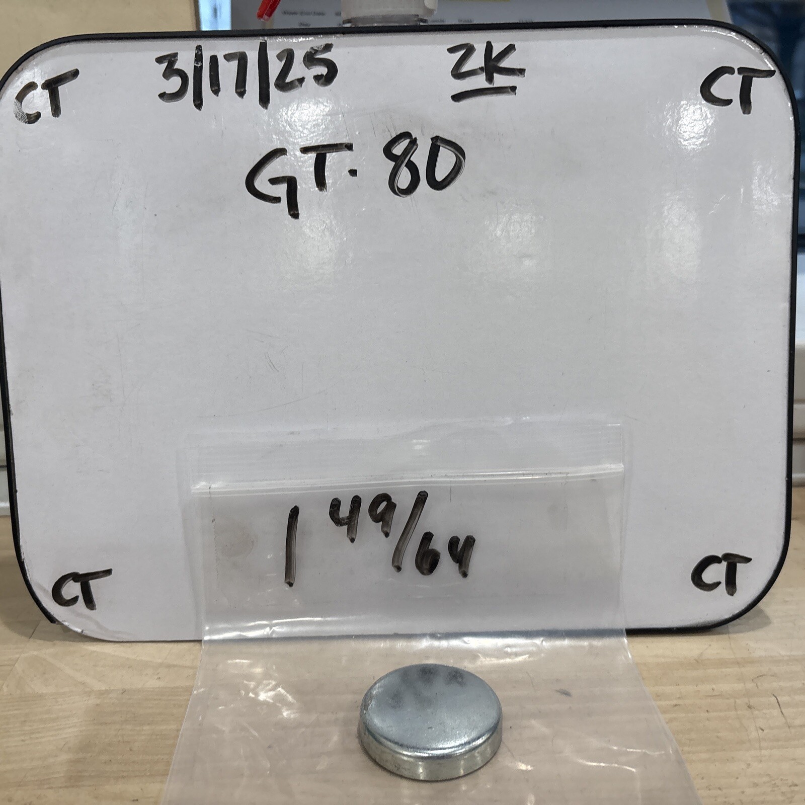 Melling MPC-106 Steel 1-49/64" Expansion Plugs Deep Cup Engine Freeze Out Plugs