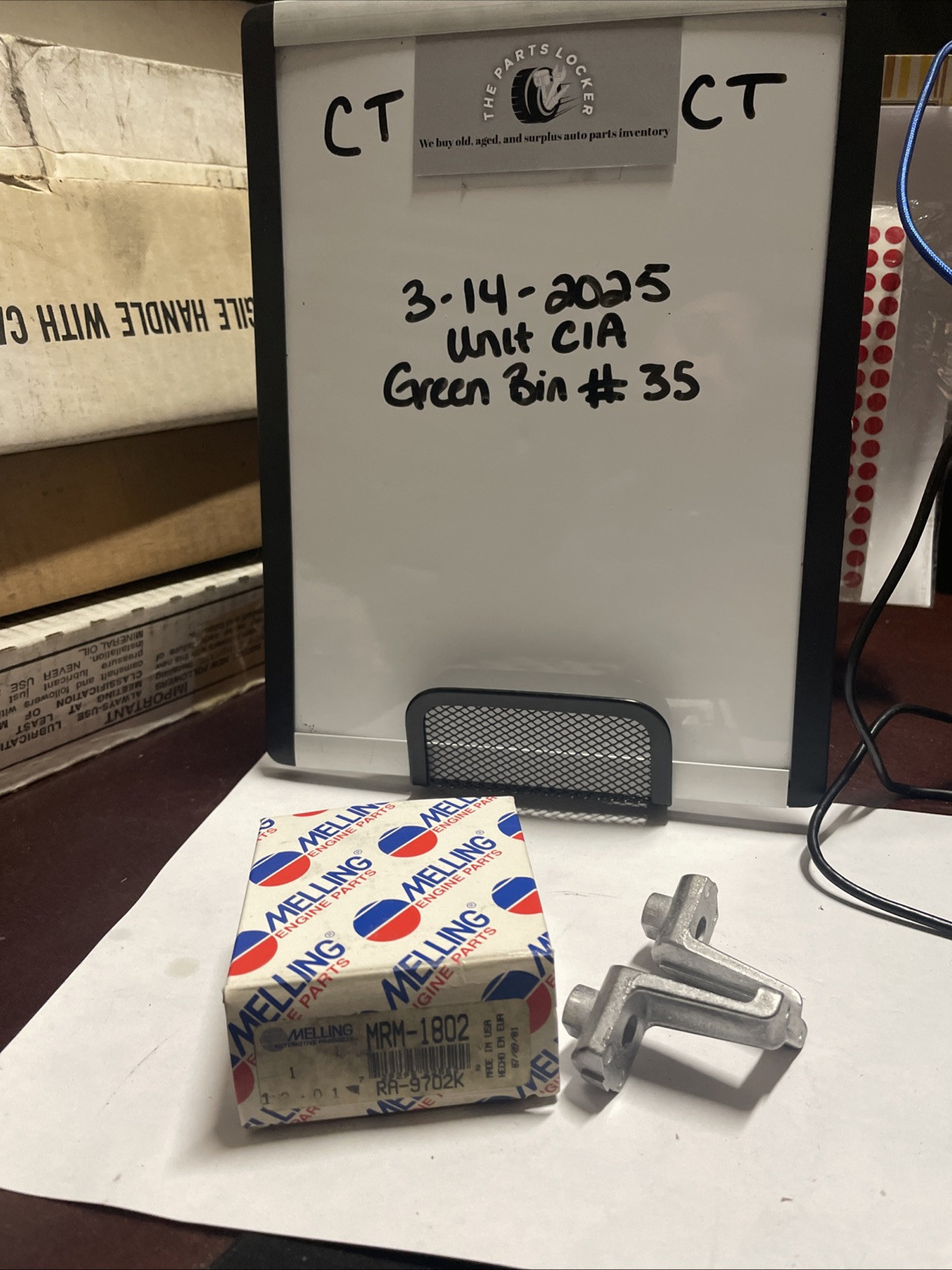 Melling Stock Engine Rocker Arm Pivot Aluminum for Cadillac V8 MRM-1802 F+S