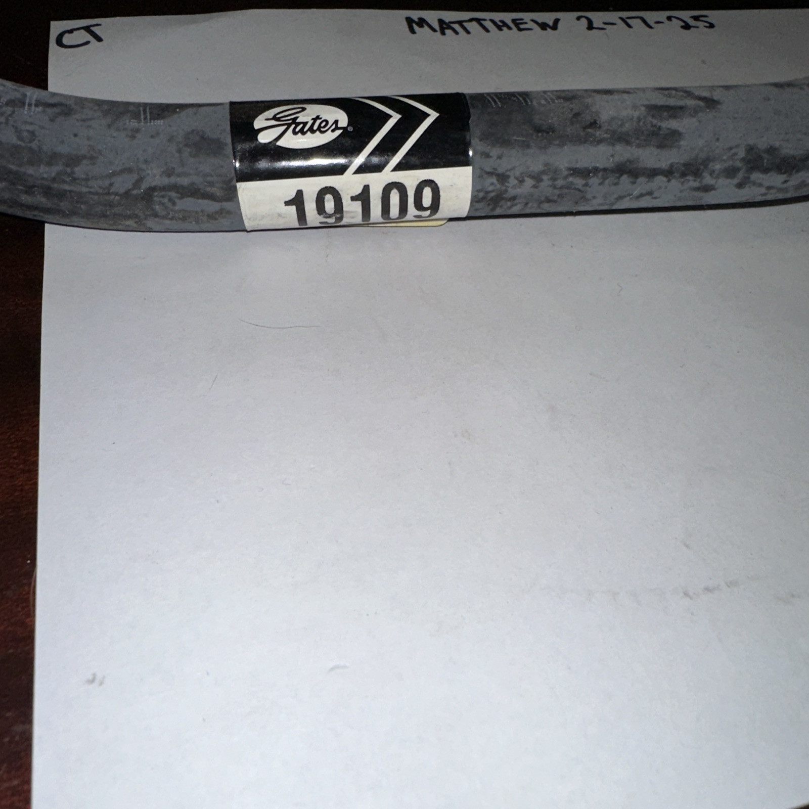 Molded Heater Hose Gates 19109 - Image 3