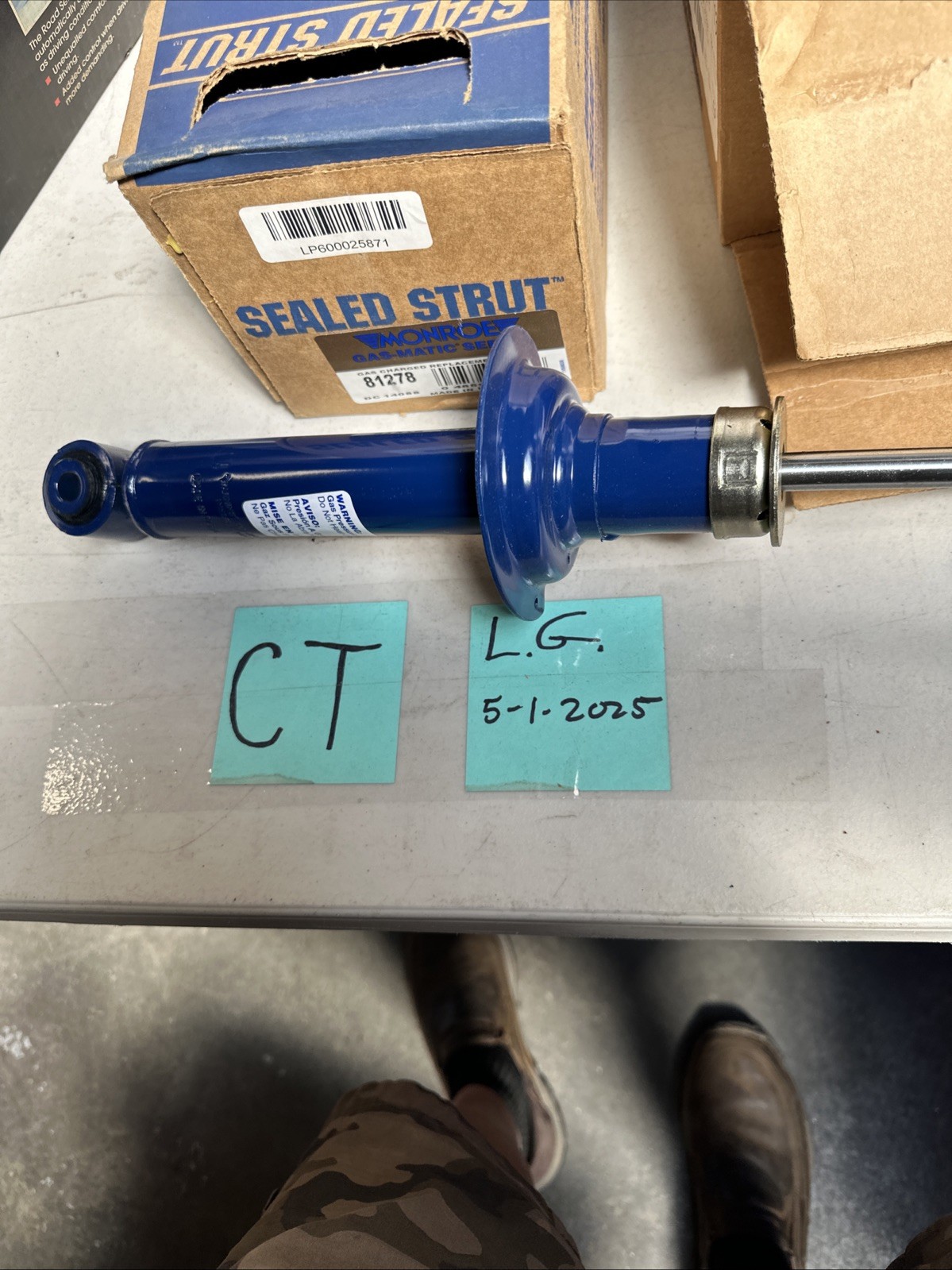 Monroe Gas-Matic Strut # 71883 NEW - Image 4