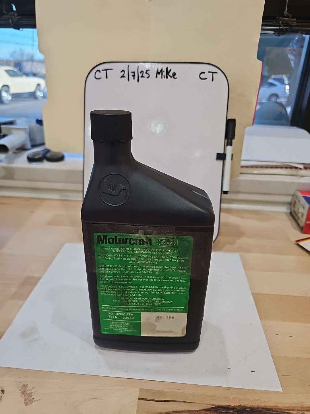 Motorcraft SAE 10W-30 Synthetic Blend Motor Oil, 1 Quart - Image 3