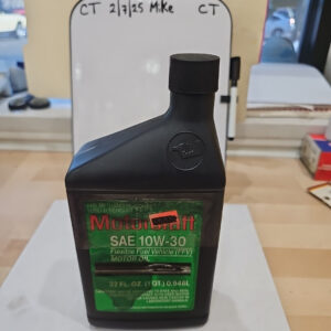 Motorcraft SAE 10W-30 Synthetic Blend Motor Oil, 1 Quart