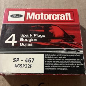 Motorcraft SP-467 / Ford AGSP32F OEM Spark Plug  Automotive  Box Of 4