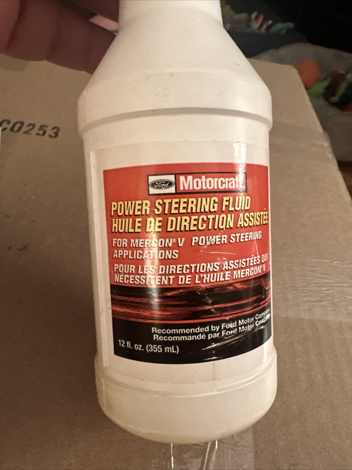 Motorcraft - Universal Power Steering Fluid 12 fl. oz fits Ford Lincoln Mercury