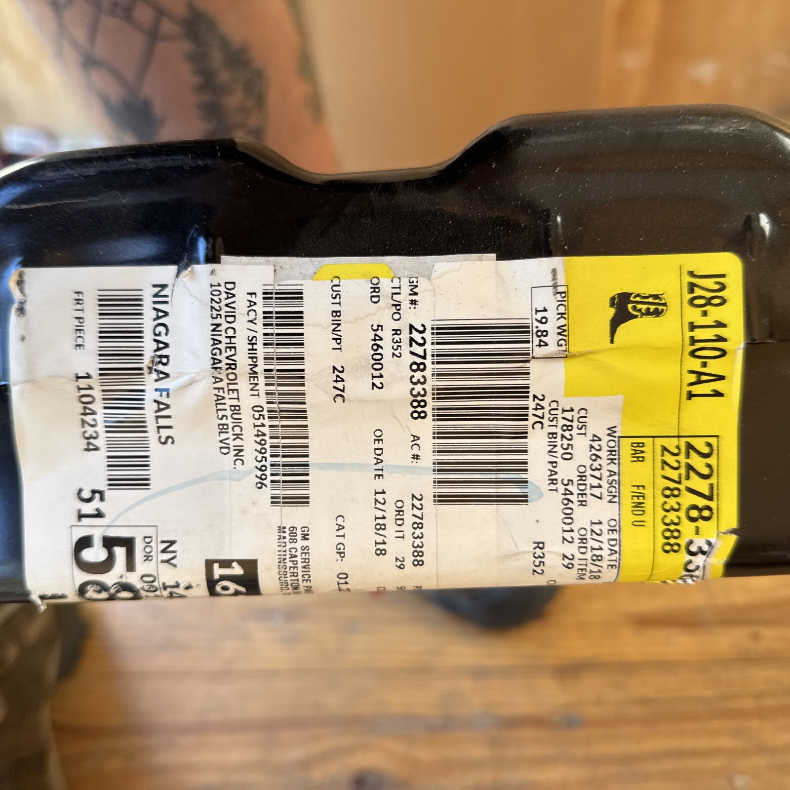 NEW Genuine GM 10-17 Terrain Equinox Radiator Support Tie Bar Core Support - Image 3