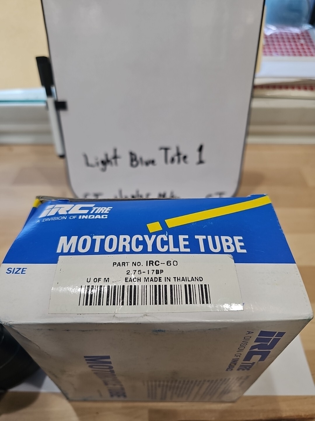NEW IRC MOTORCYCLE TIRE TUBE IRC-60 2.75-17 - Image 3