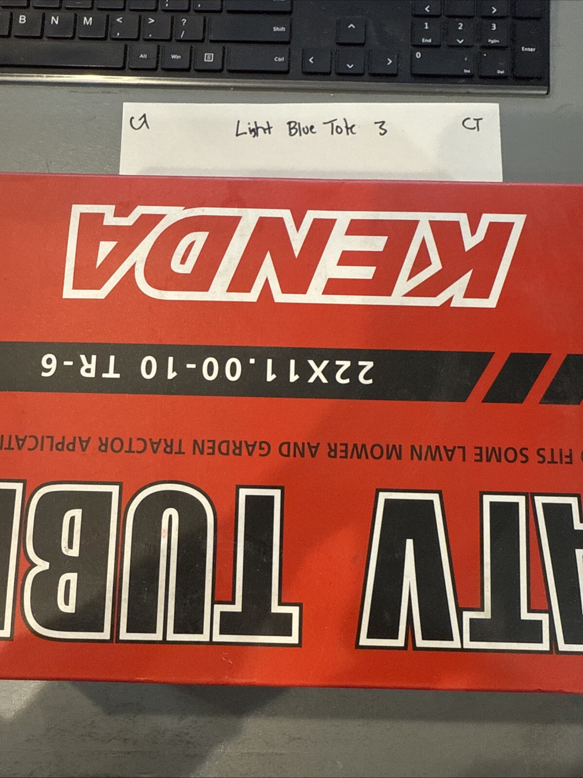 NEW KENDA ATV UTV TIRE INNER TUBE 22X11-10 10" TR-6 STEM