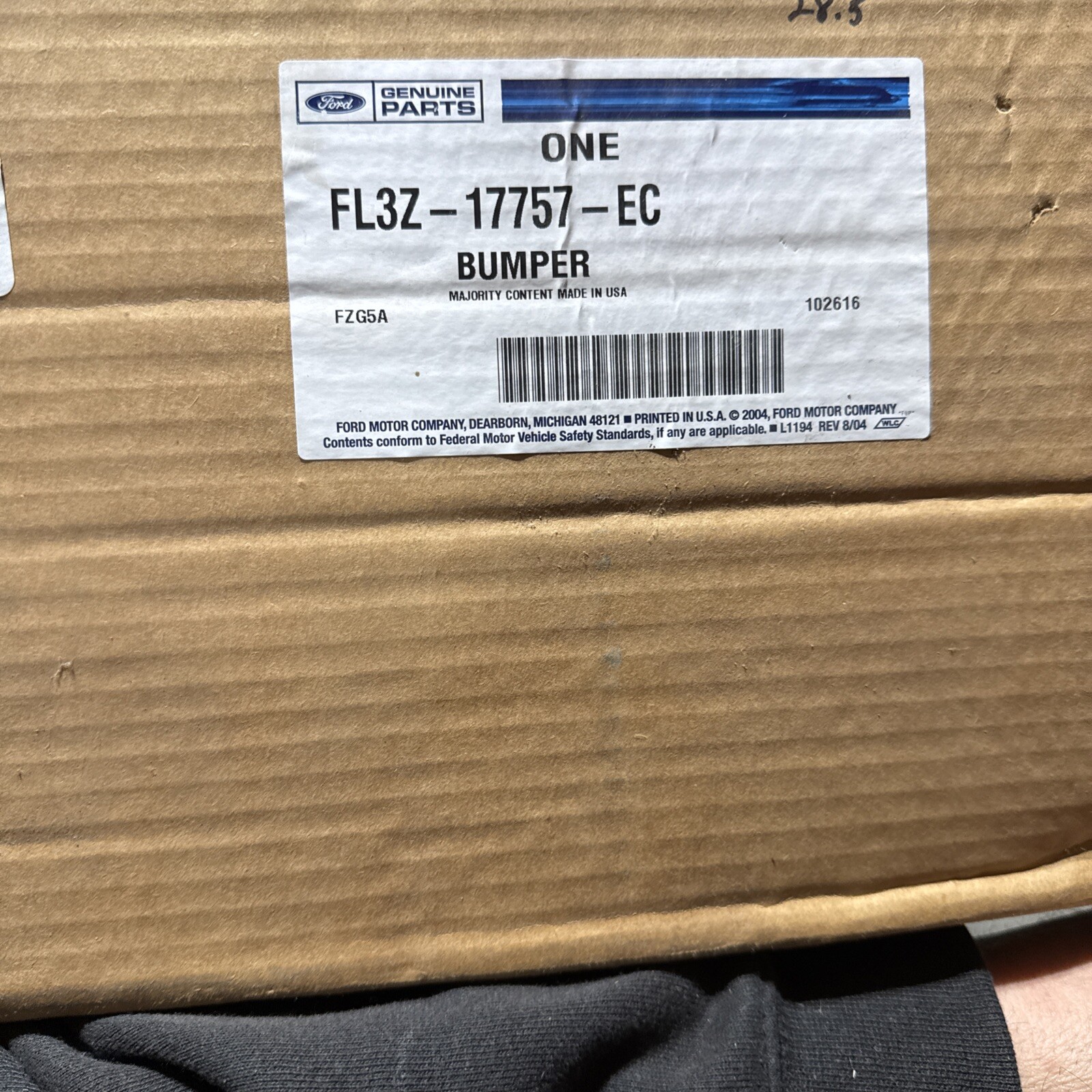 NEW OEM Ford Front Bumper Face Bar Chrome FL3Z-17757-EC Ford F150 2015-2017