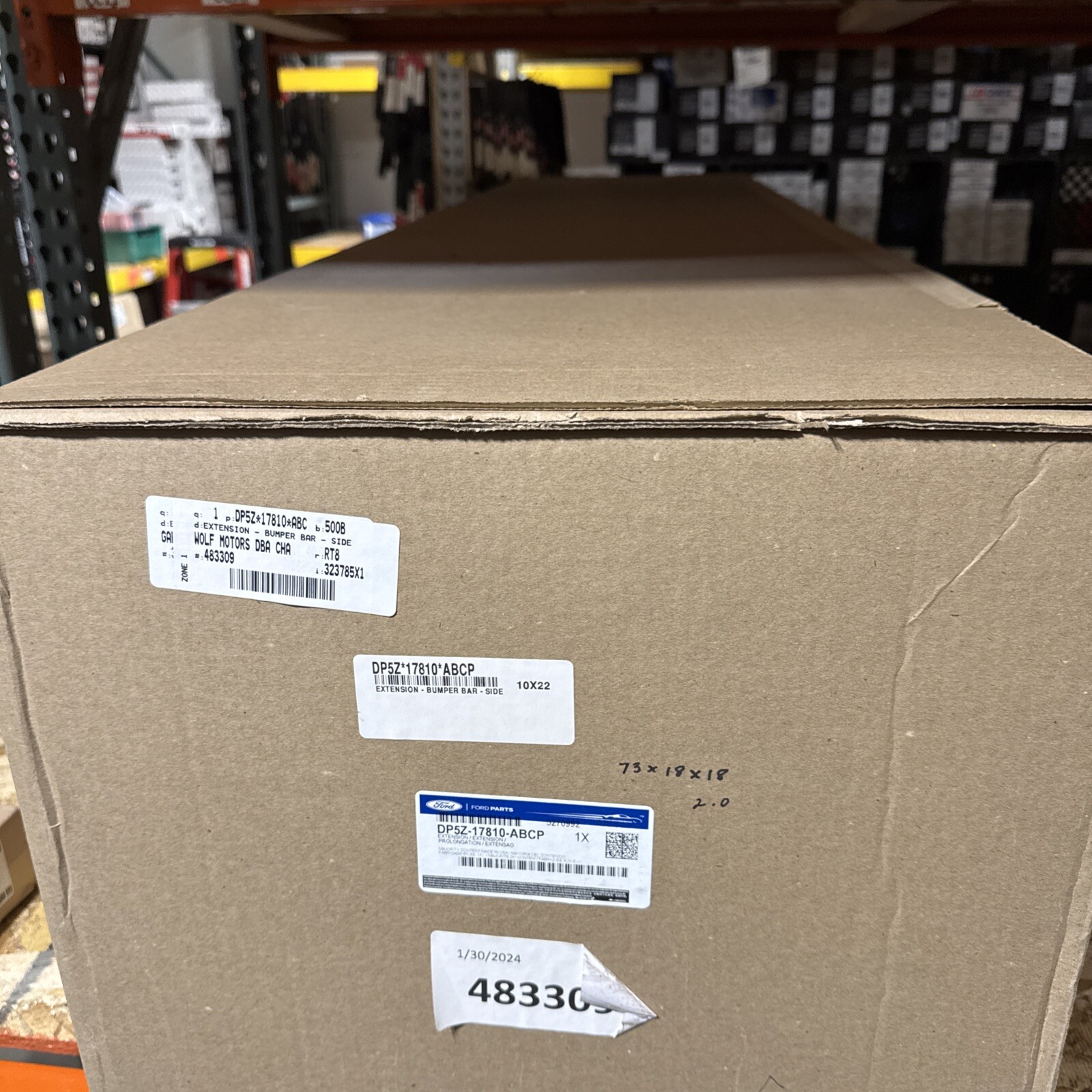 NEW OEM Ford Rear Bumper Lower Valance Panel DP5Z-17810-ABCP Lincoln MKZ 13-16 - Image 3