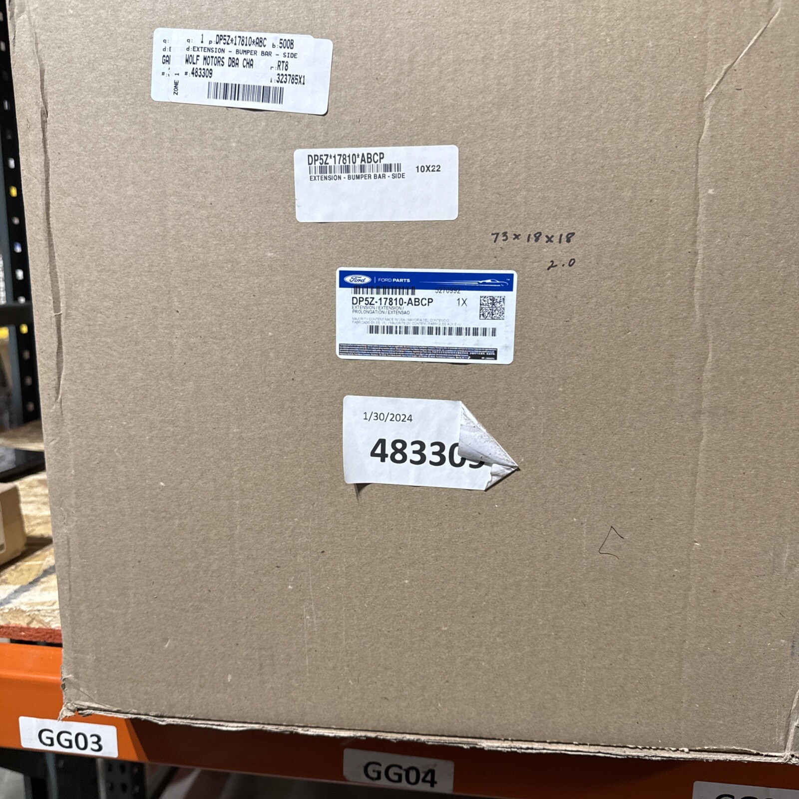 NEW OEM Ford Rear Bumper Lower Valance Panel DP5Z-17810-ABCP Lincoln MKZ 13-16