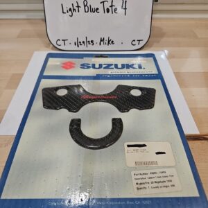 NEW Suzuki Hayabusa 03-07 Carbon Fiber Triple Clamp Trim