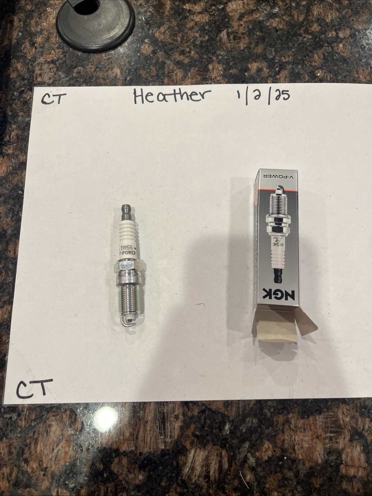 NGK 3951 V-Power Spark Plug - TR-55 - Image 3