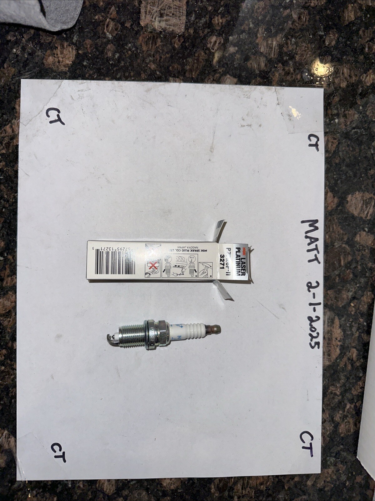 NGK Laser Platinum PZFR6F11 3271 Spark Plug