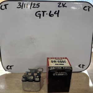 NIEHOFF A/C Clutch Hold In Relay  69-70 Oldsmobile Automatic A/C DR-159F